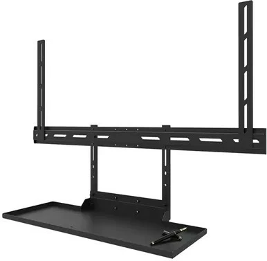 Raft videobar/raft tastiere Neomounts AV40-500BL, për ekrane 43-110″, VESA 200x200-800x800, ngarkesë 2.5 kg, çelik, zi