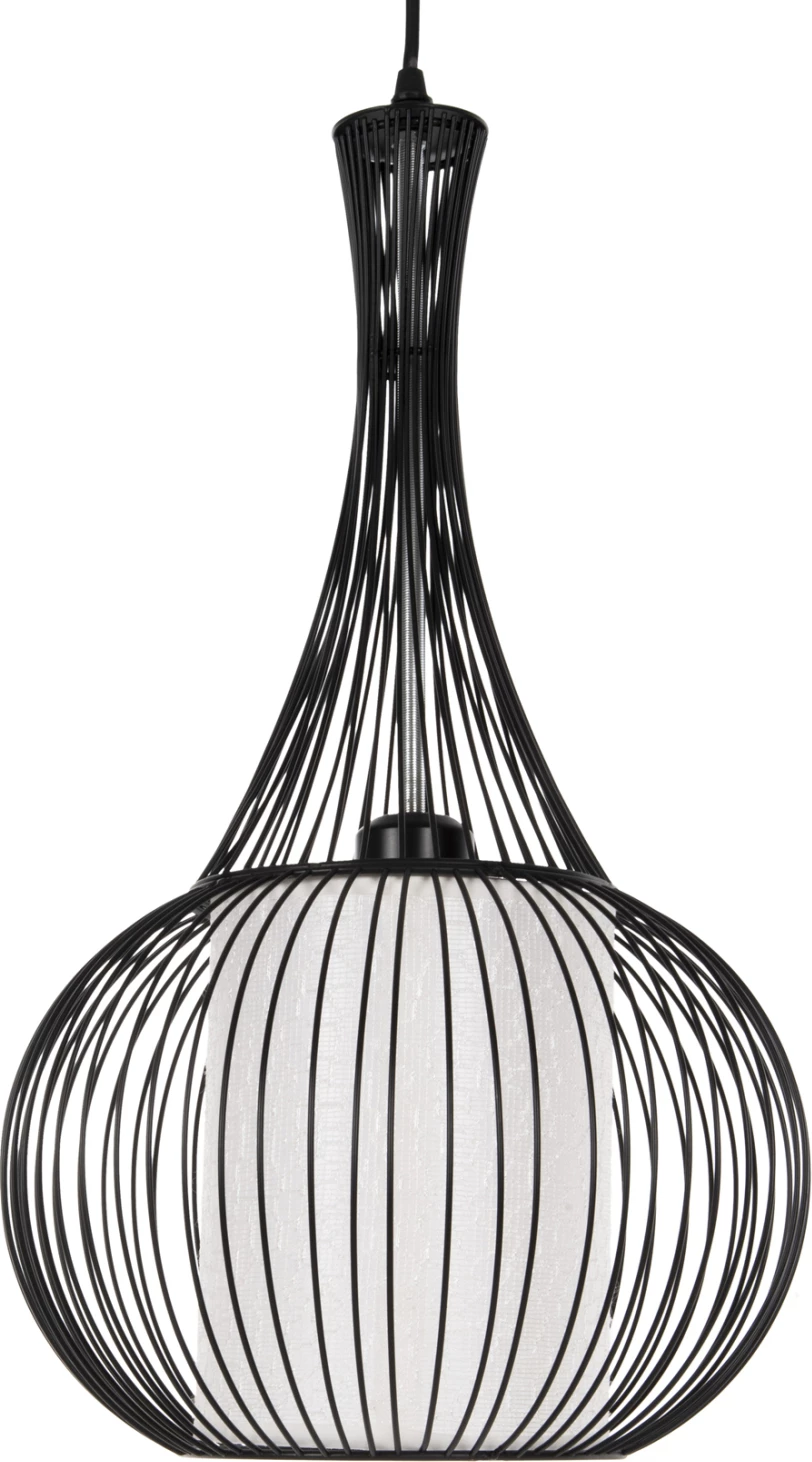 Llambë varëse tavani, metal i zi, FH4132, Φ30x50H cm