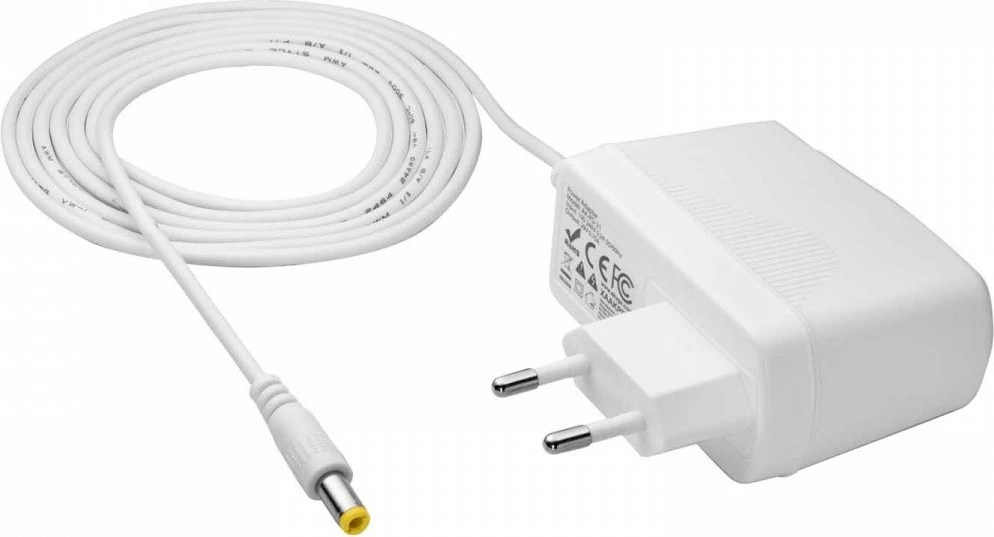Adaptor rryme AKYGA AK-PD-21 29V/0.75A 21.75W për fshesë me bateri Tefal Air Force, kabllo 1.8m, konektor 5.5x2.5mm, bardhë