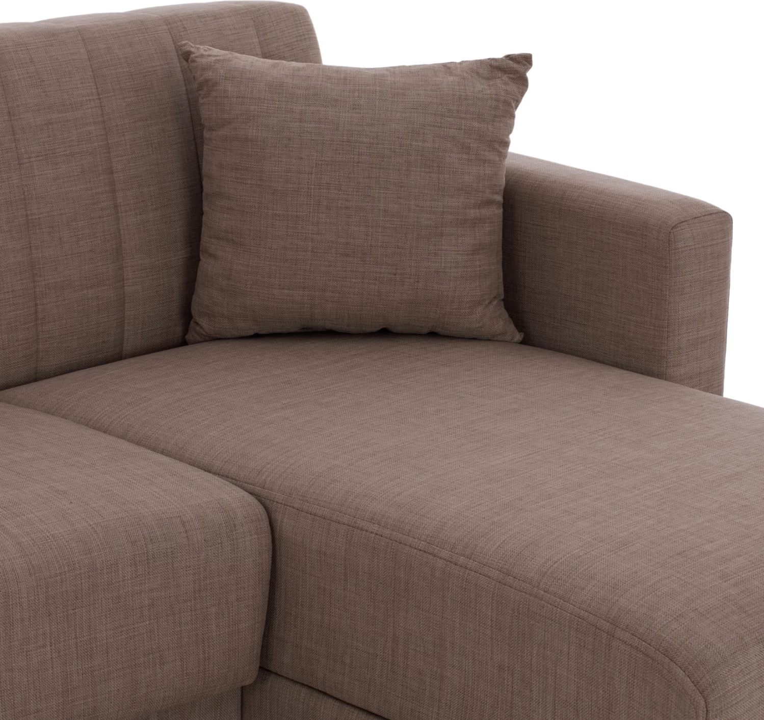 Divan qoshe, krevat, i kthyeshëm, ngjyrë kafe, FH3244.02, 200x133x77