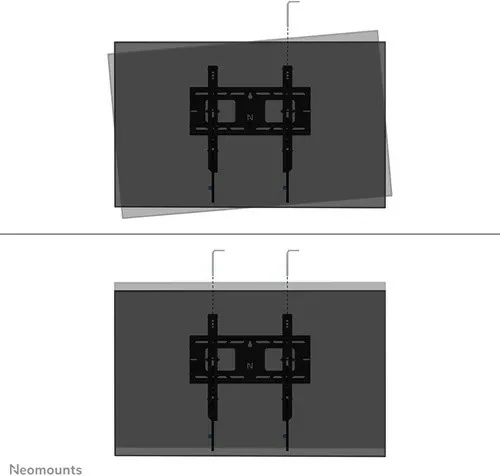 Mbajtëse muri për TV Neomounts WL35-750BL14, çelik, 32-75", 100 kg, e zezë