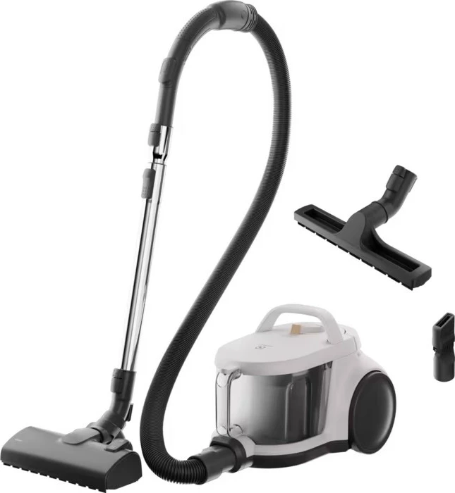 Fshesë me korrent pa qese Electrolux Line 500 EL51C2SW, 850W, 2L, filtër HEPA i larshëm, 78 dB, e bardhë