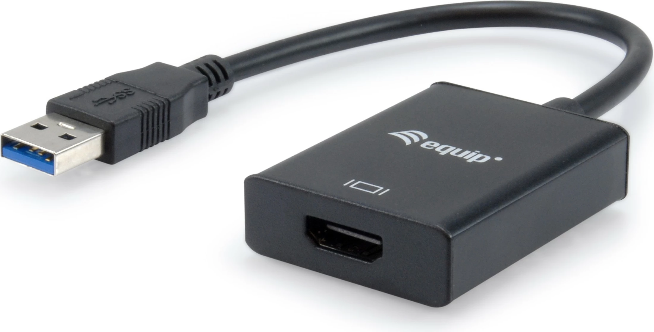 Adapter USB 3.0 në HDMI Equip 133385, 1920x1080, i zi