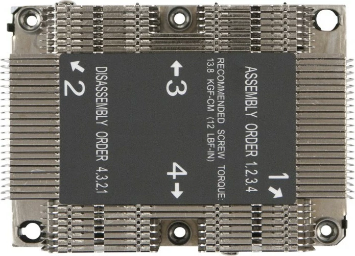 Ngrohës pasiv për procesorë Supermicro, SNK-P0068PS