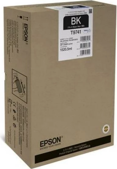 Kartush boje, Epson, T9741 (C13T97410N/C13T974100), 1520.5 ml, e zezë