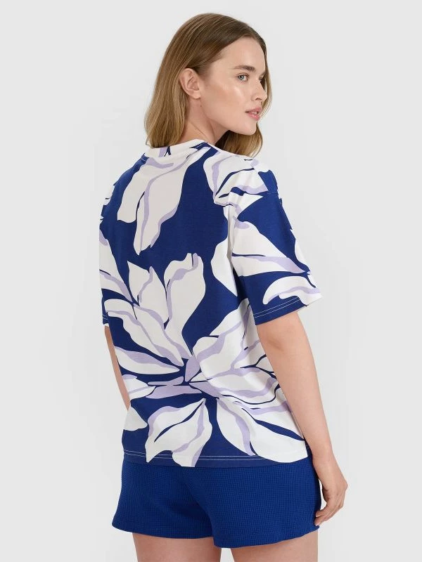 Maicë oversize për femra 4f me printim