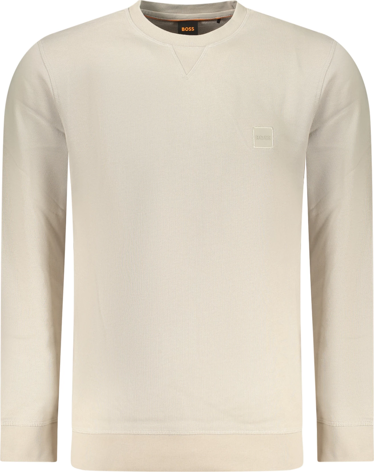 Duks për meshkuj BOSS zip-up, bezhë