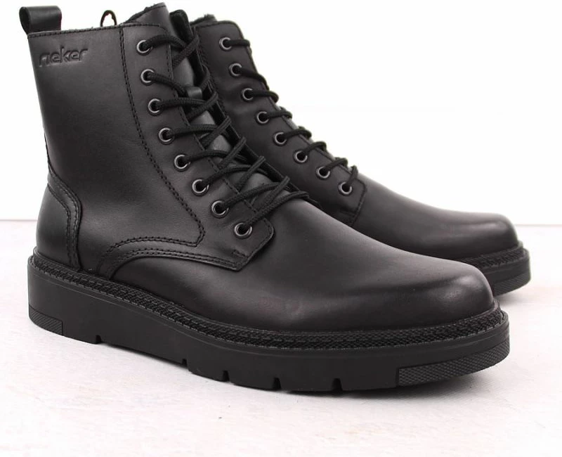 Çizme për meshkuj Rieker, të zeza