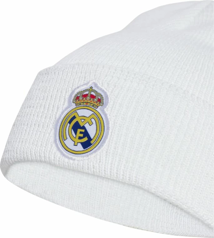 Kapelë beanie adidas Real Madrid, e bardhë