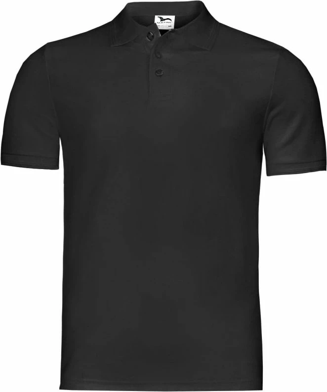 Maicë polo Malfini për meshkuj, e zezë