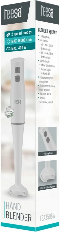 Blender dore TEESA TSA3508W, 400 W, Bardhë