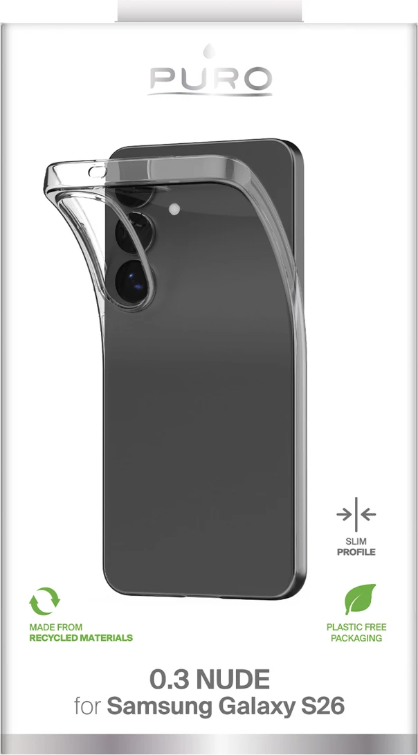 Mbështjellës Puro 0.3 NUDE për Samsung Galaxy S26, TPU, i tejdukshëm