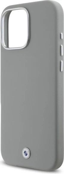 Mbështjellës BMW Sign Full Wrapped Metal MagSafe për iPhone 16 Pro Max, Gri