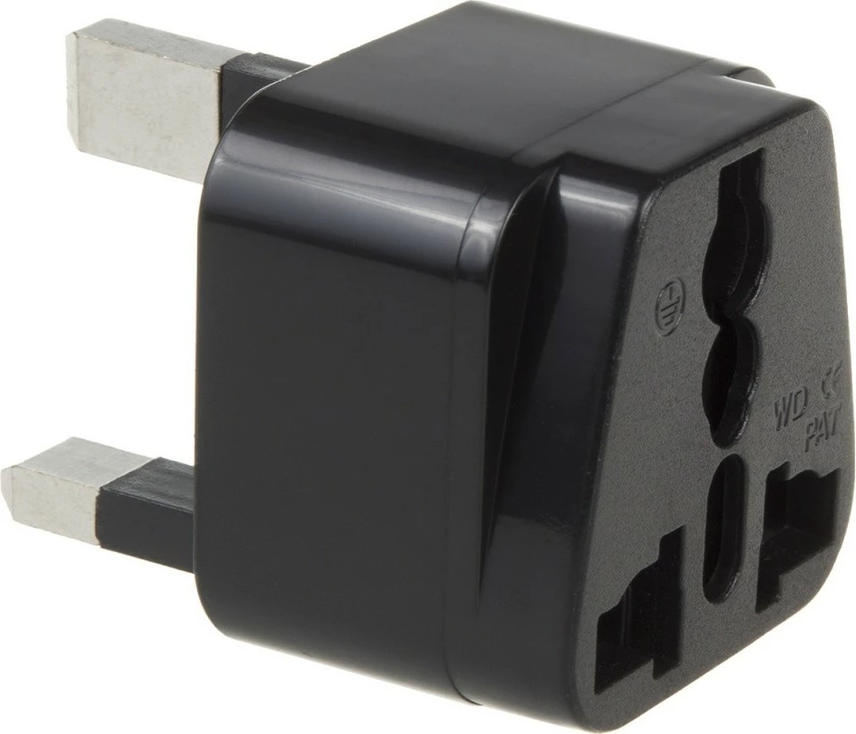 Adapter prizë Maclean MCE154, universal, i zi