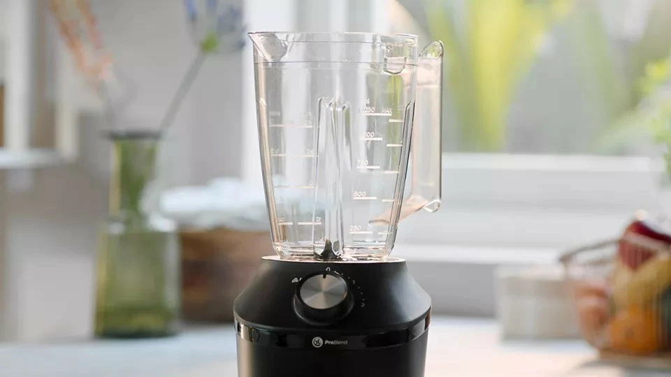 Blender Philips HR2191/01 me gotë, 2L, i zi