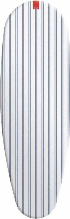 Mbulesë universale për dërrasë hekurosjeje Rayen 611206, 130x47 cm, pambuk 100%, EasyClip, me shtresë shkumë, blu/bardhë me vija