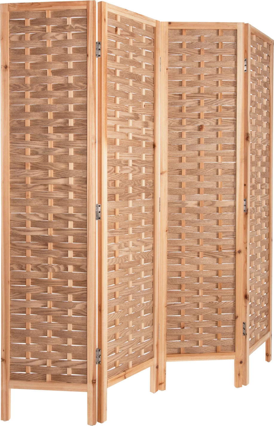 Ndarës me 4 fletë SENTINEL FH4227 bambu ngjyrë natyrale 162x2,5x180Hcm