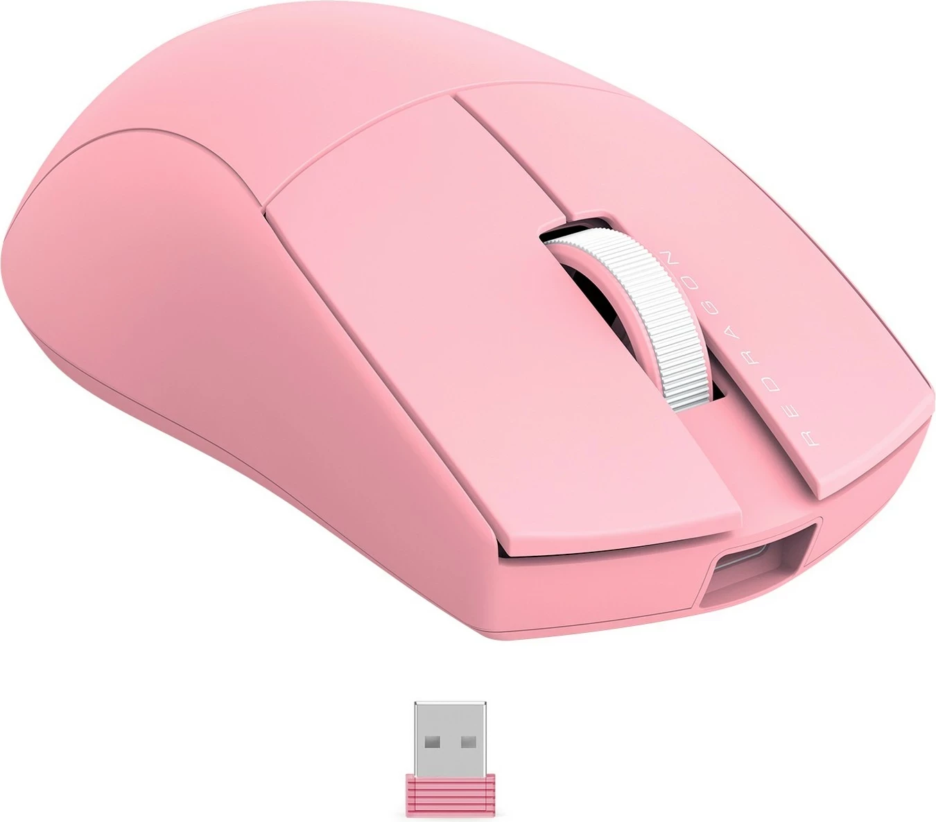 Maus Redragon M916, wireless/USB-C, 8000 DPI, pink