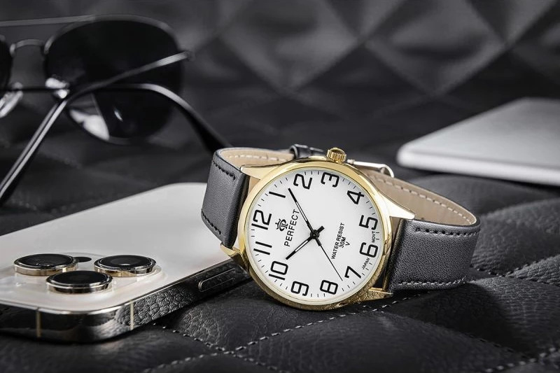 Orë dore për meshkuj PERFECT, e zezë