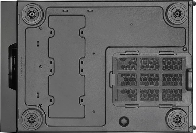 Kasë Chieftec CI-03B-OP mATX kube, Micro ATX/Mini ITX, 1x 200 mm ventilator, USB 3.2 Gen 2 Type-C, e zezë