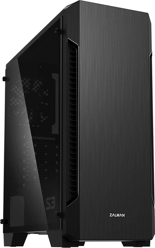 Kasë Zalman S3, Midi Tower, ATX/mATX/mini ITX, e zezë