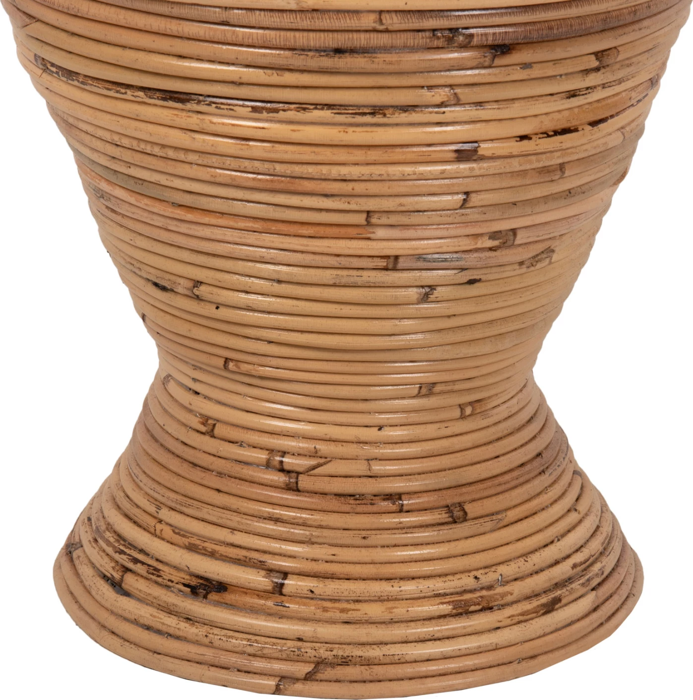 Vazo dekorative për dysheme, rattan natyral, FH7852, Φ30x100H cm