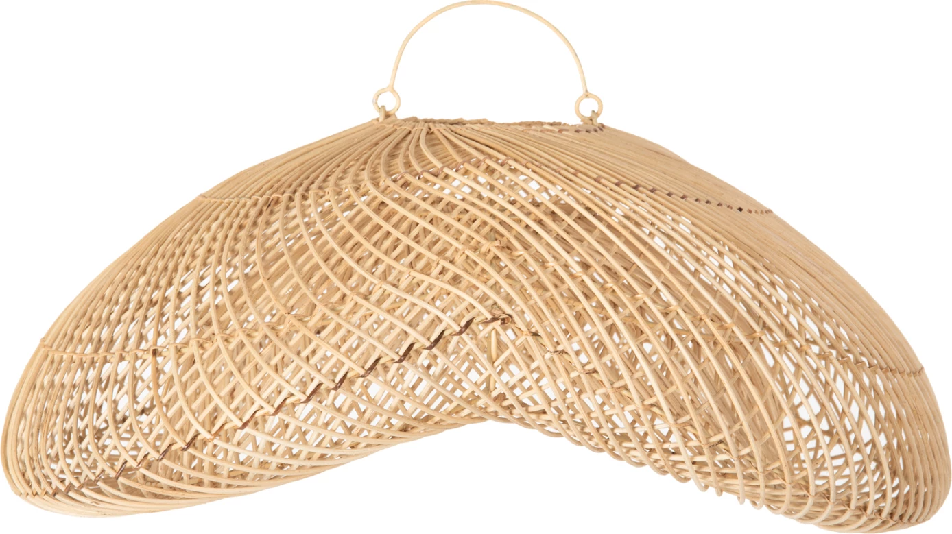 Llambë tavani varëse, ratan natyral, FH7862, 62x52x122cm