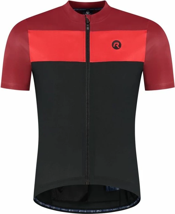 Fanellë çiklizmi për meshkuj Rogelli, e zezë dhe e kuqe