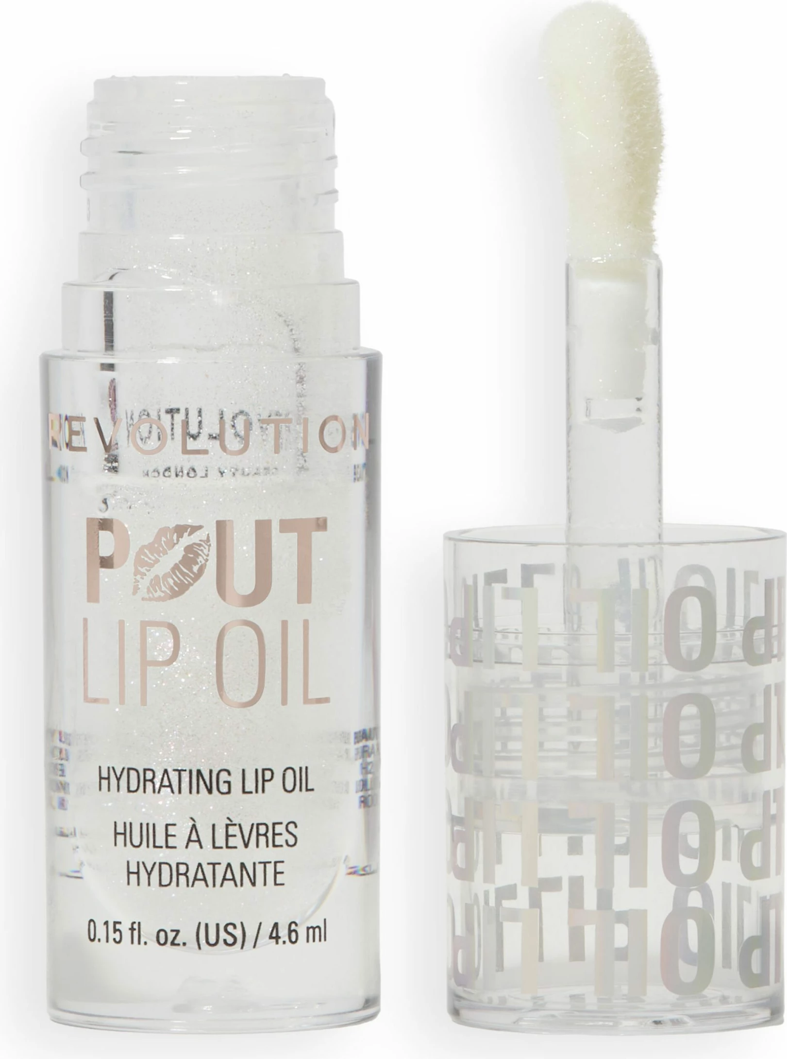 Revolution Pout Lip Oil Holographic Shimmer