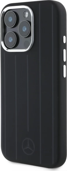 Mbështjellës Mercedes MEHMP16L23SUVSK për iPhone 16 Pro 6.3", silikon, MagSafe, zi