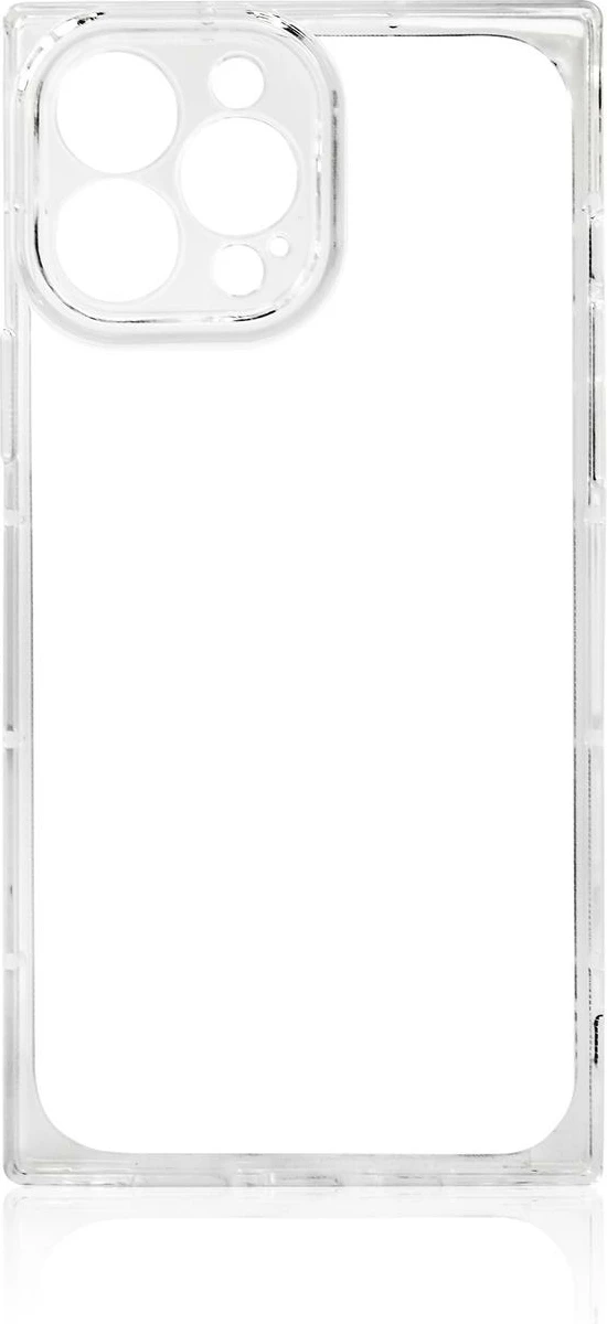 Mbështjellës Hurtel Square Clear Case për Samsung Galaxy A12 5G, Transparent
