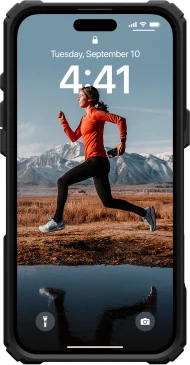 Mbështjellës UAG Plasma XTE MagSafe për iPhone 16 Plus, i zi