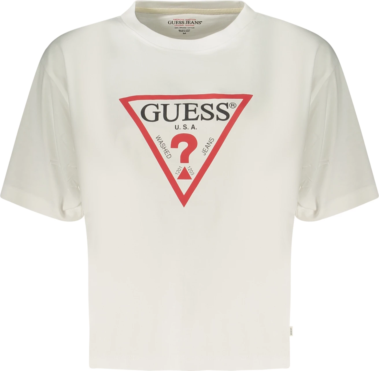 Maicë femra GUESS JEANS, e bardhë