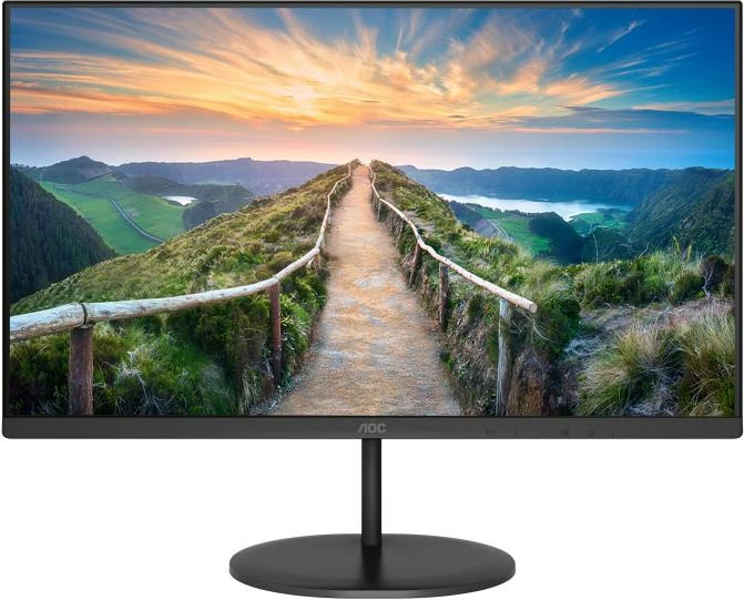Monitor, AOC Q27V4EA 27" IPS QHD 75 Hz Adaptive Sync i zi