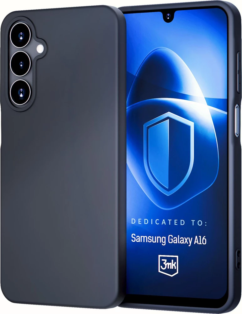 Mbështjellës 3mk Matt Case për Samsung Galaxy A16, i zi