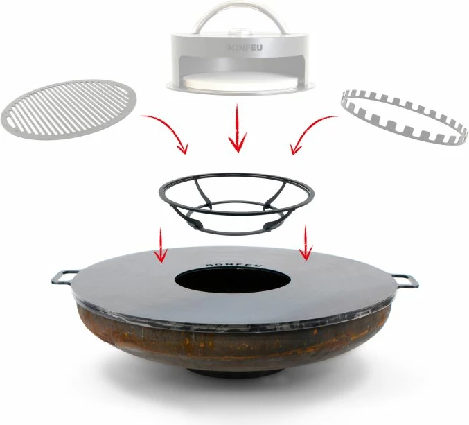 Aksesor për outdoor Bonfeu, i zi