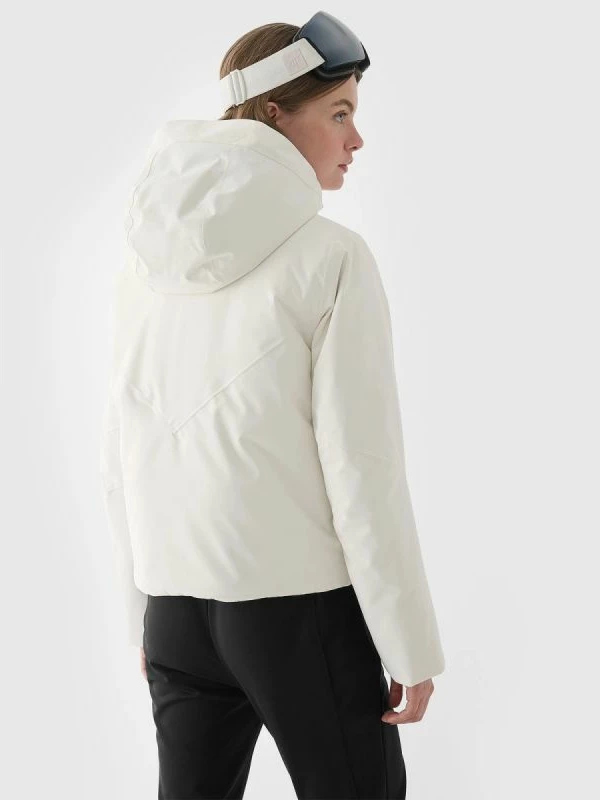 Jakne ski për femra 4f, e zezë