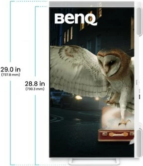 Monitor BenQ EW3290U, 32 inç, 4K, IPS, Bardhë