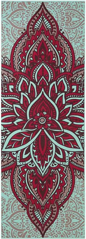 Tapet yoga Gaiam për femra dhe meshkuj, i kuq