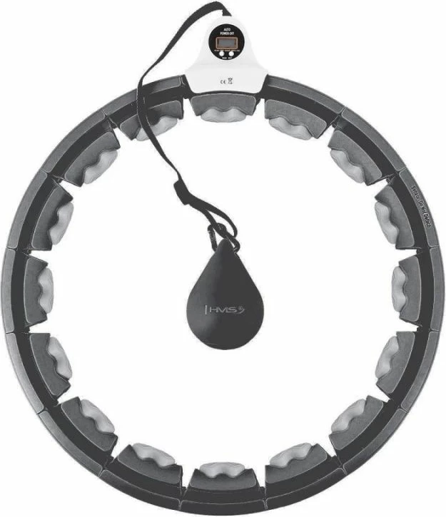 Hula hoop fitness HMS, e zezë