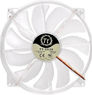 Ventilator kase Thermaltake Pure 20 LED, 200mm, 800 RPM, Kaltër