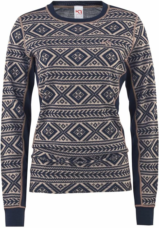 Maicë termoaktive për femra Kari Traa, navy blue/pink