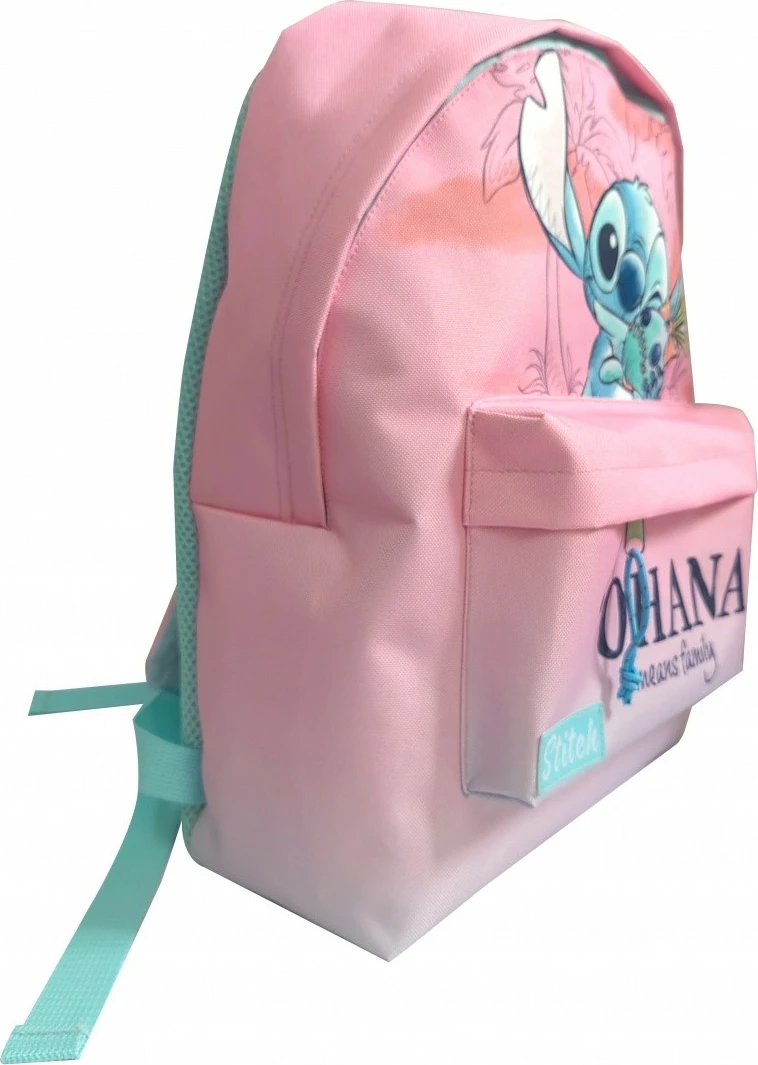 Çantë shpine Kids Euroswan Lilo & Stitch ST00032, 29 cm, rozë/azure, për vajza