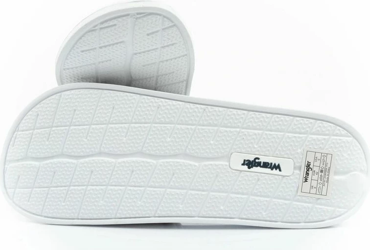 Papuqe sportive meshkuj Wrangler Averell Slider, të bardha