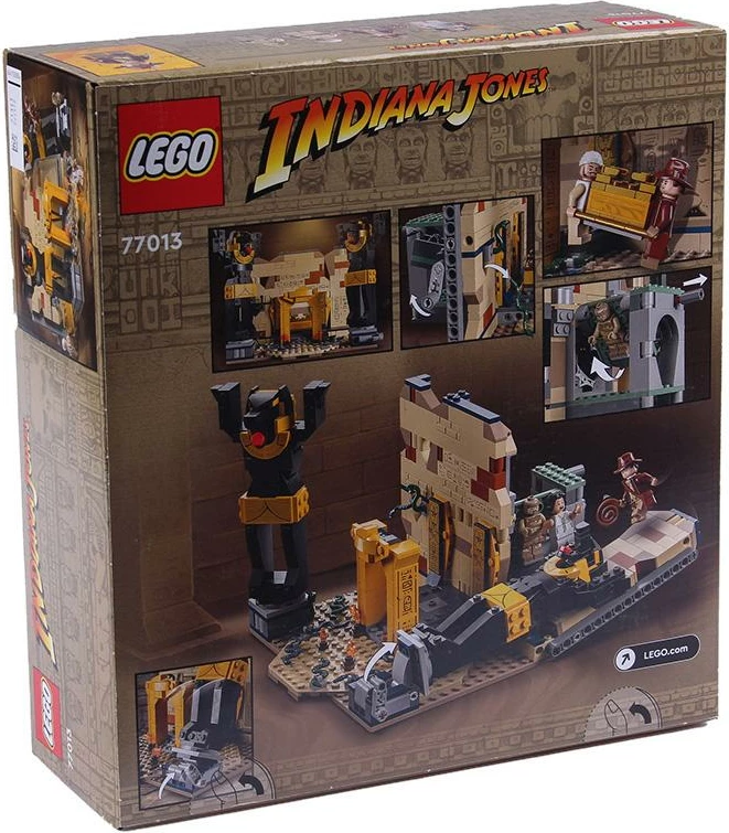 Set ndërtimi LEGO Indiana Jones 77013 Escape from the Lost Tomb, për moshat 8+