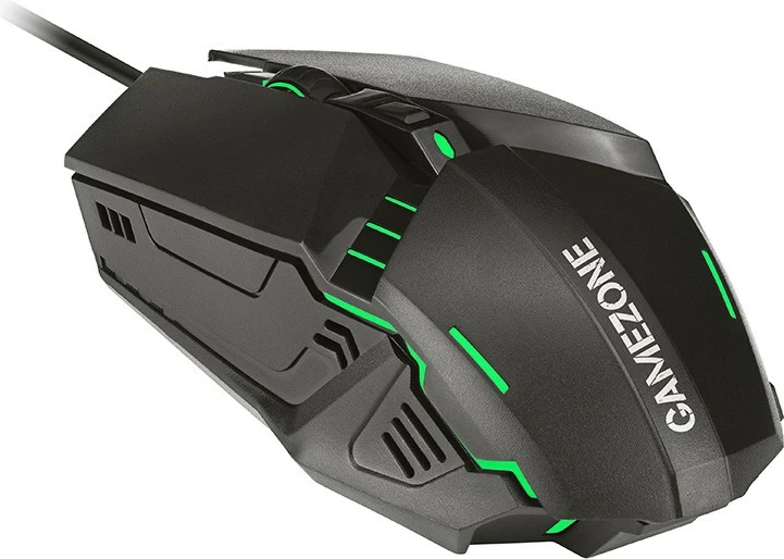 Set tastierë dhe Maus gaming, Tracer Boost TRAKLA47475, mekanike, me kabllo USB, ndriçim LED RGB, QWERTY English (US), maus 800–1600 DPI 6 butona, e zezë, set