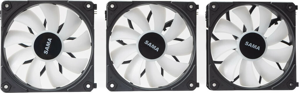 Ventilator Ftohës Për Kompjuter SAMA UF1203W/B