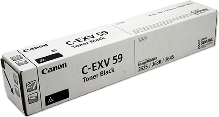 Toner Canon C-EXV 59 (3760C002), deri 24,000 faqe, e zezë