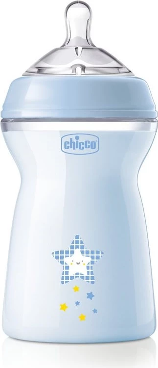 Shishe për foshnje Chicco NaturalFeeling 330ml blu