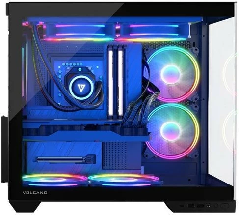 Kasë MODECOM Volcano Panorama APEX ARGB 3F Midi, Gri